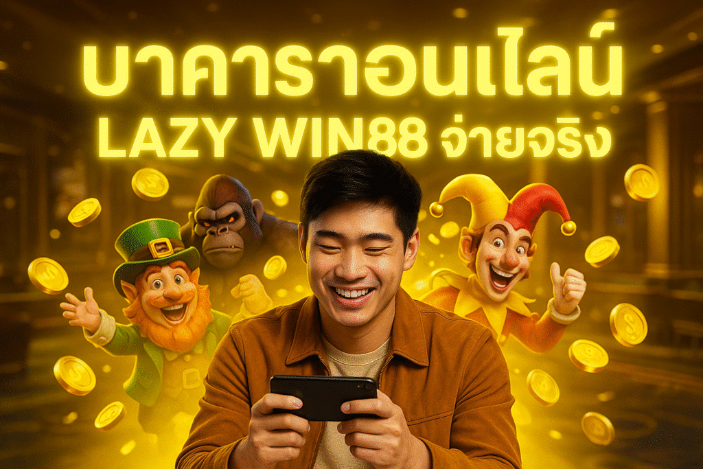 บาคาร่าออนไลน์ LAZY WIN88 จ่ายจริง