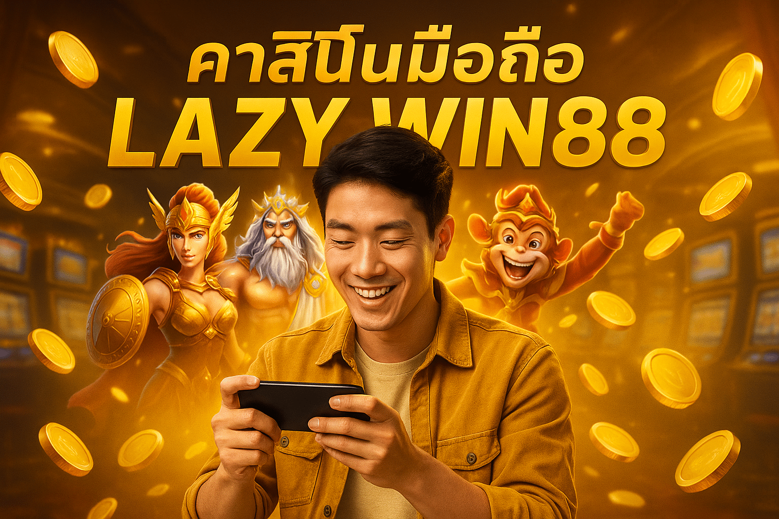 คาสิโนมือถือ LAZY WIN88