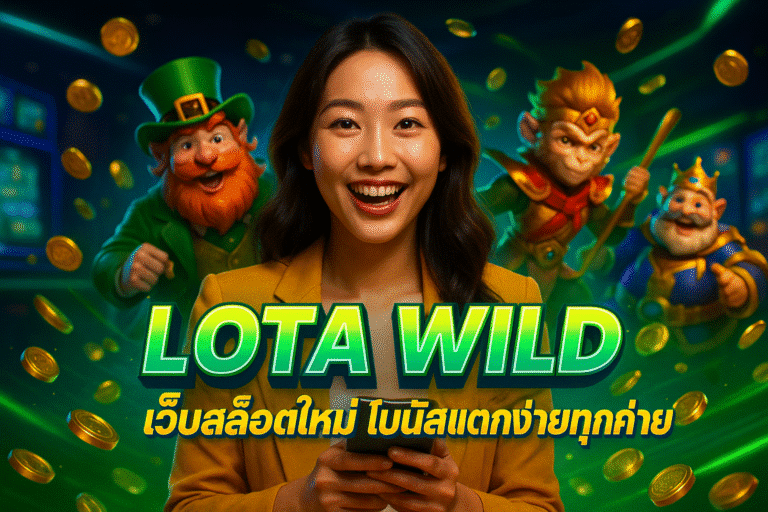 LOTA WILD เว็บสล็อตใหม่ โบนัสแตกง่ายทุกค่าย
